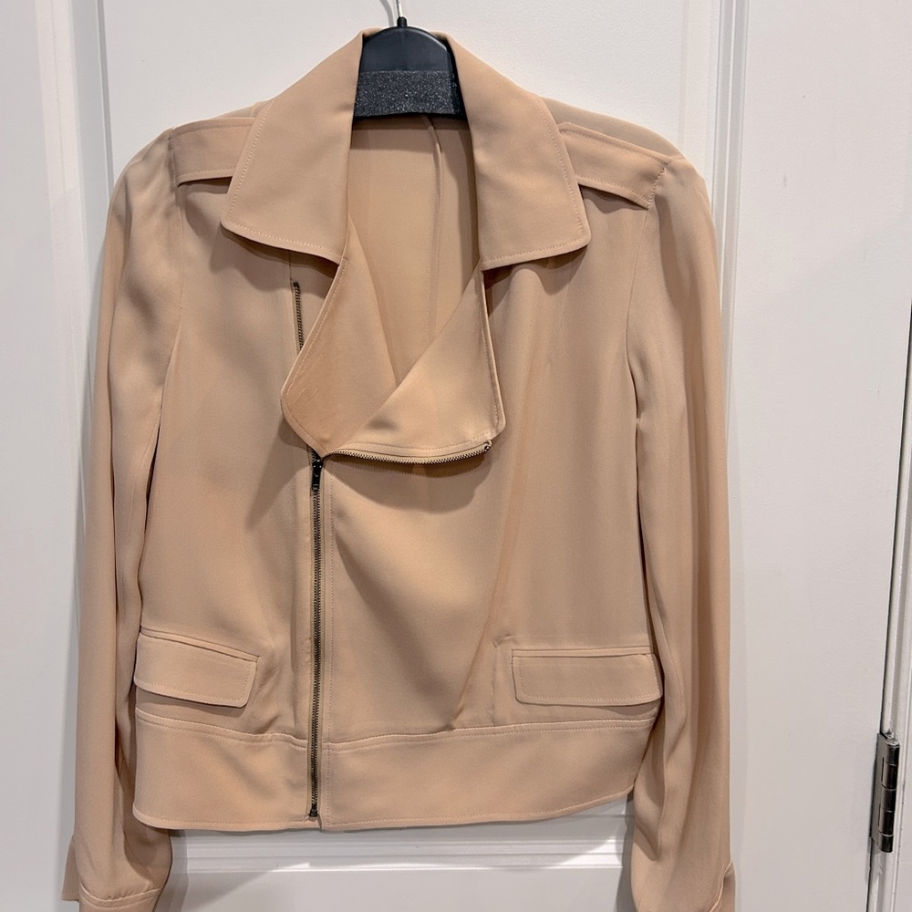 JCREW COLLECTION Silk Bomber Jacket
